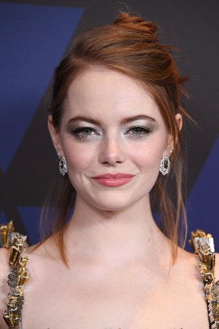 Image may contain Human Person Emma Stone Diamond Jewelry Gemstone Accessories and Accessory