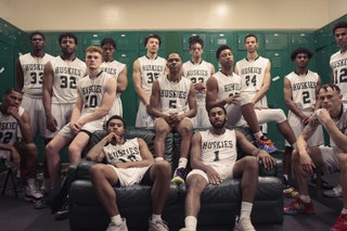 The East Los Angeles College basketball team