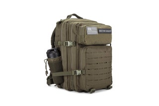Built for Athletes Large Army Green Gym Backpack