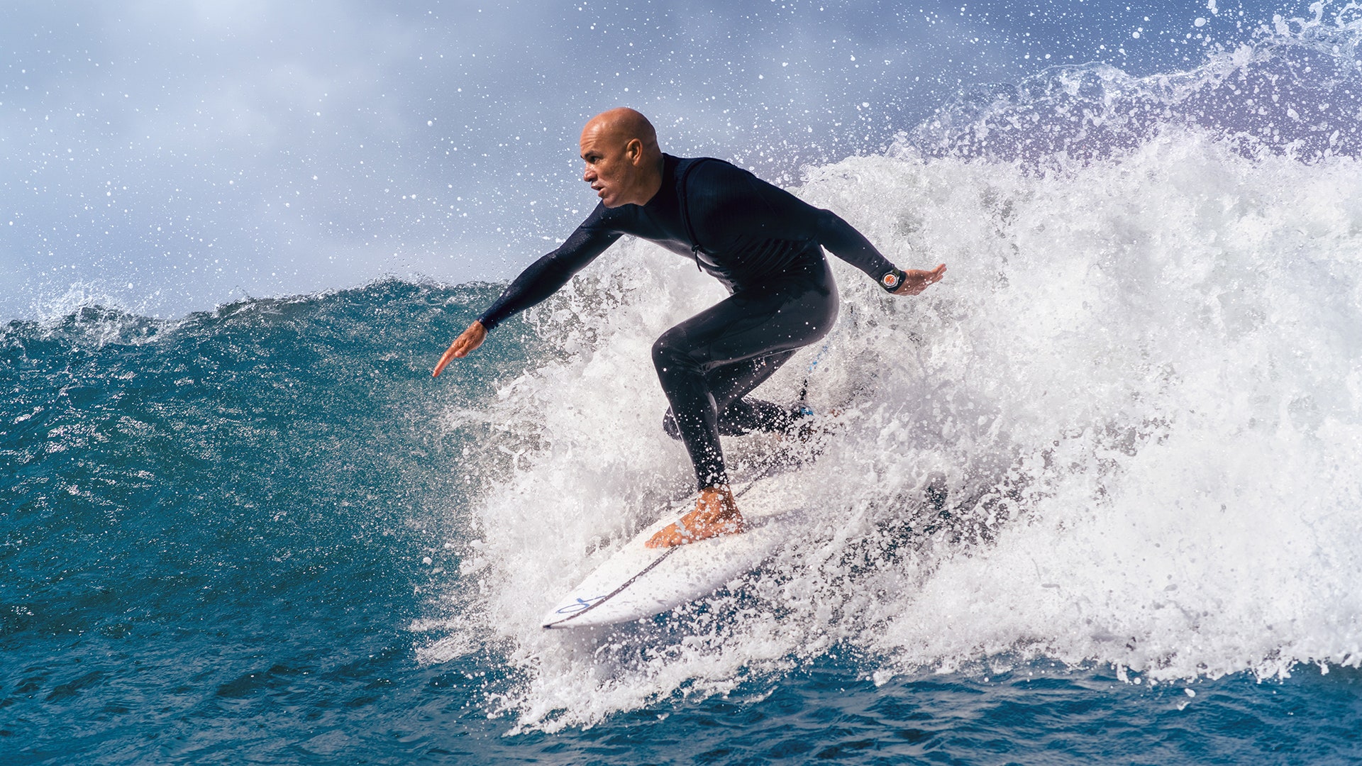 Image may contain Water Sea Outdoors Nature Ocean Human Person Kelly Slater Sea Waves Sport Sports and Surfing