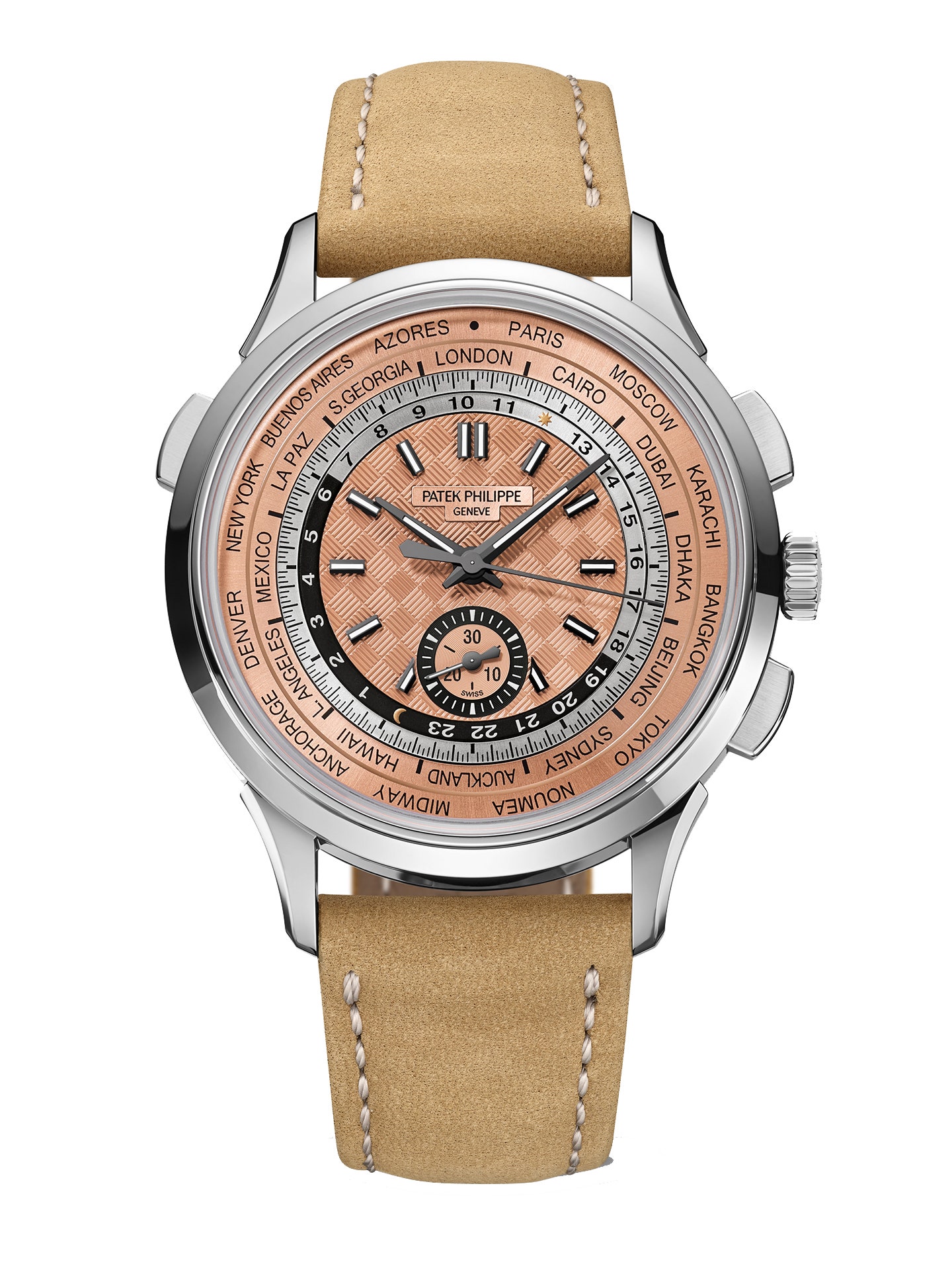 Patek Philippe's new Ref.5935 World Time Flyback Chronograph