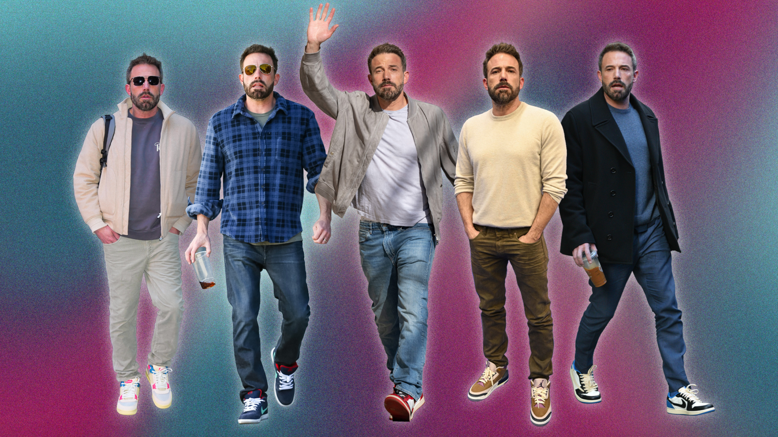 Ben Affleck's entire sneaker collection