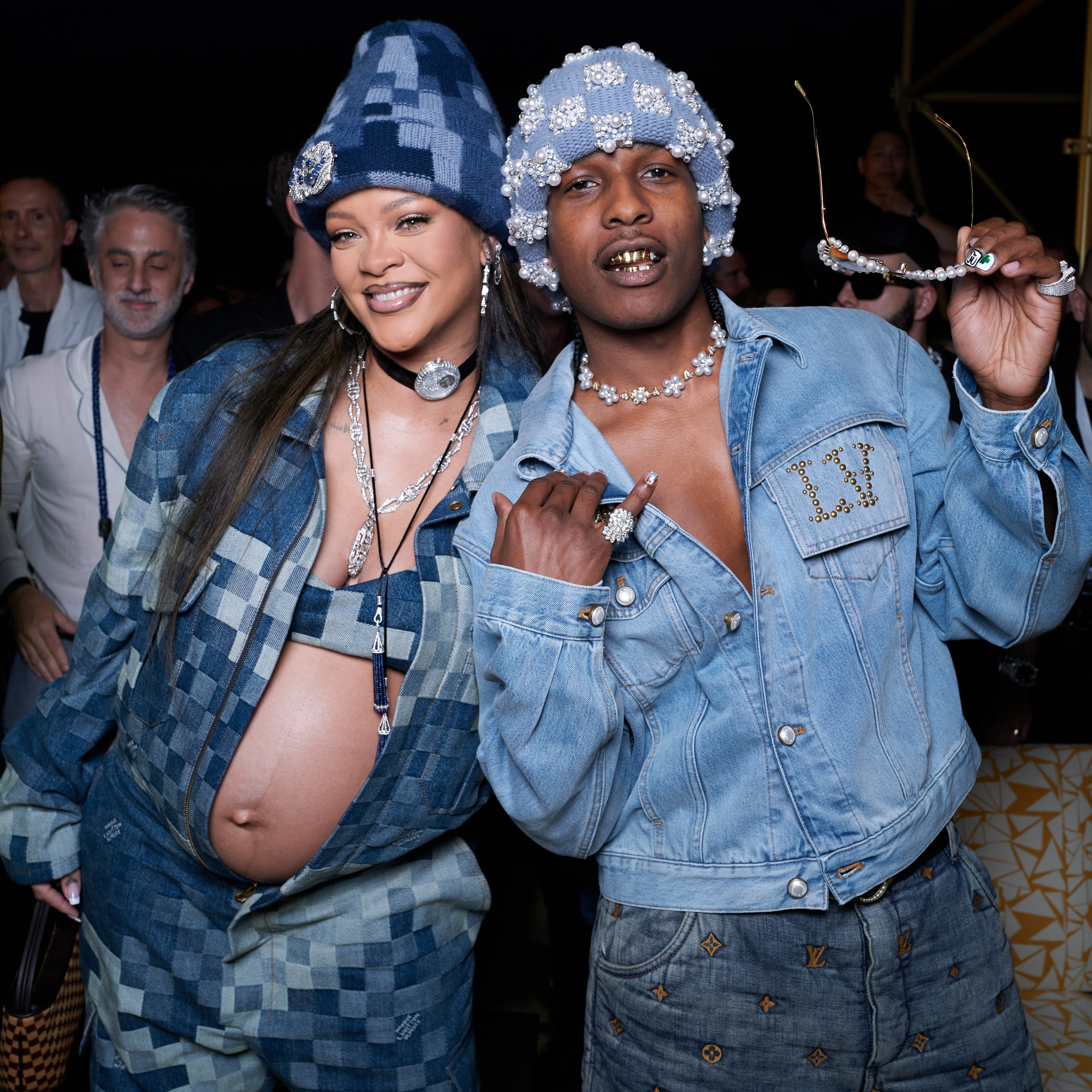 Every single star that showed up at Pharrell's first Louis Vuitton show