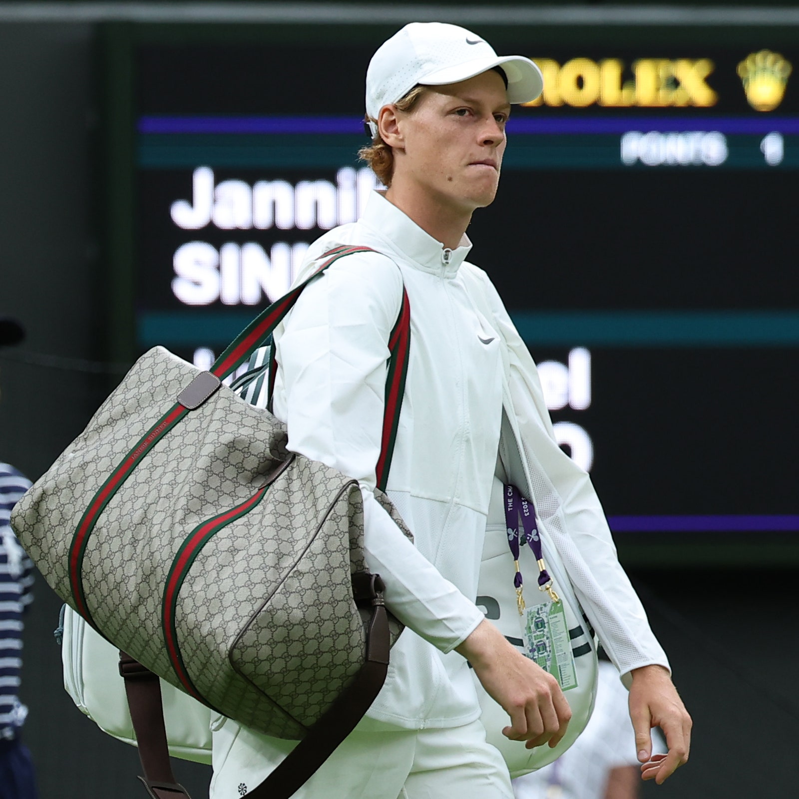 The next gen of tennis only carry Gucci at Wimbledon