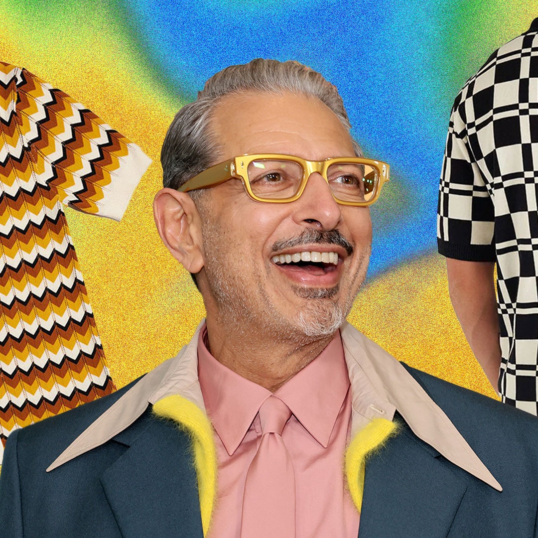 Jeff Goldblum is the master of chaotic style, and he's repping for Percival