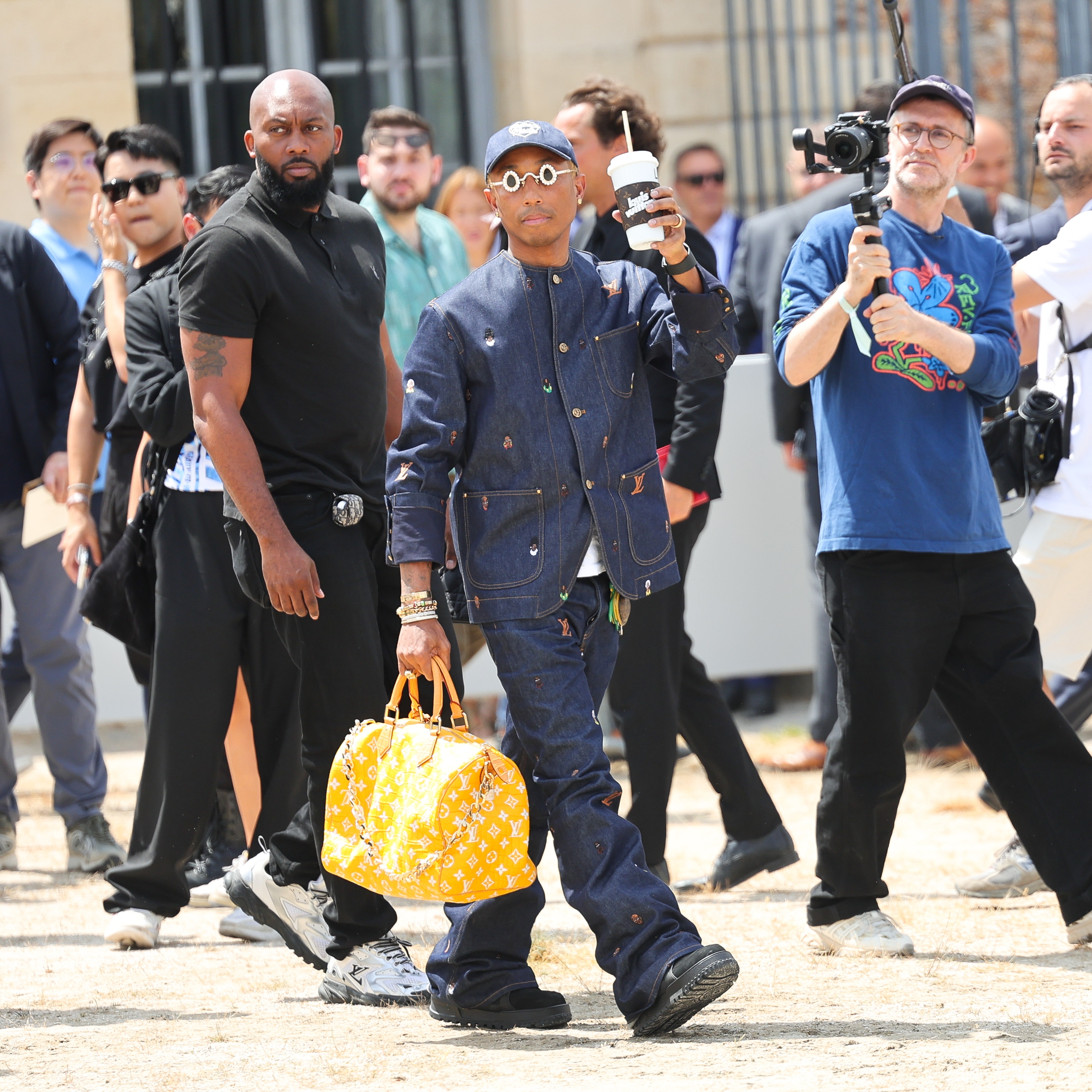 Pharrell Williams' $1 million Louis Vuitton Speedy Bag has landed