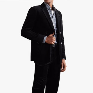 Mr P.   Fabrication Corduroy  Sizes Jacket 3646 Trousers 2840  Colours Black navy  It takes a certain kind of...