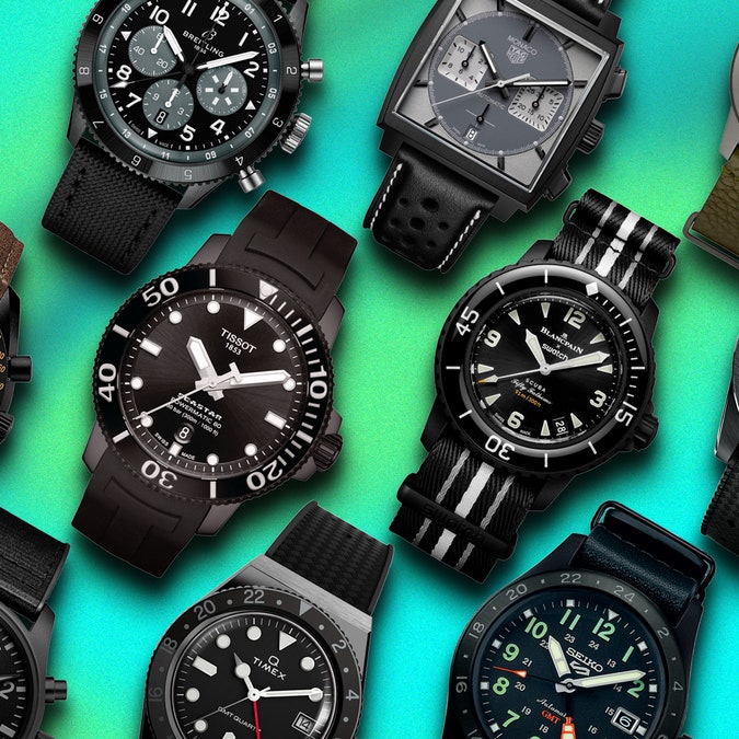 12 best black watches that take your monochrome wardrobe to the next level