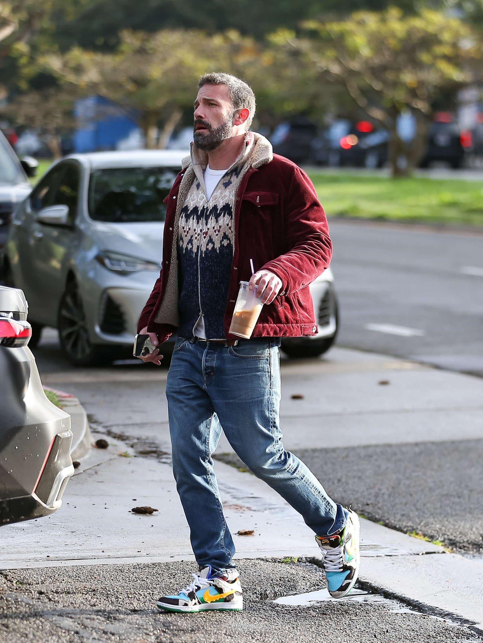 Ben Affleck pulled the Ben  Jerry's x Nike out of the vault