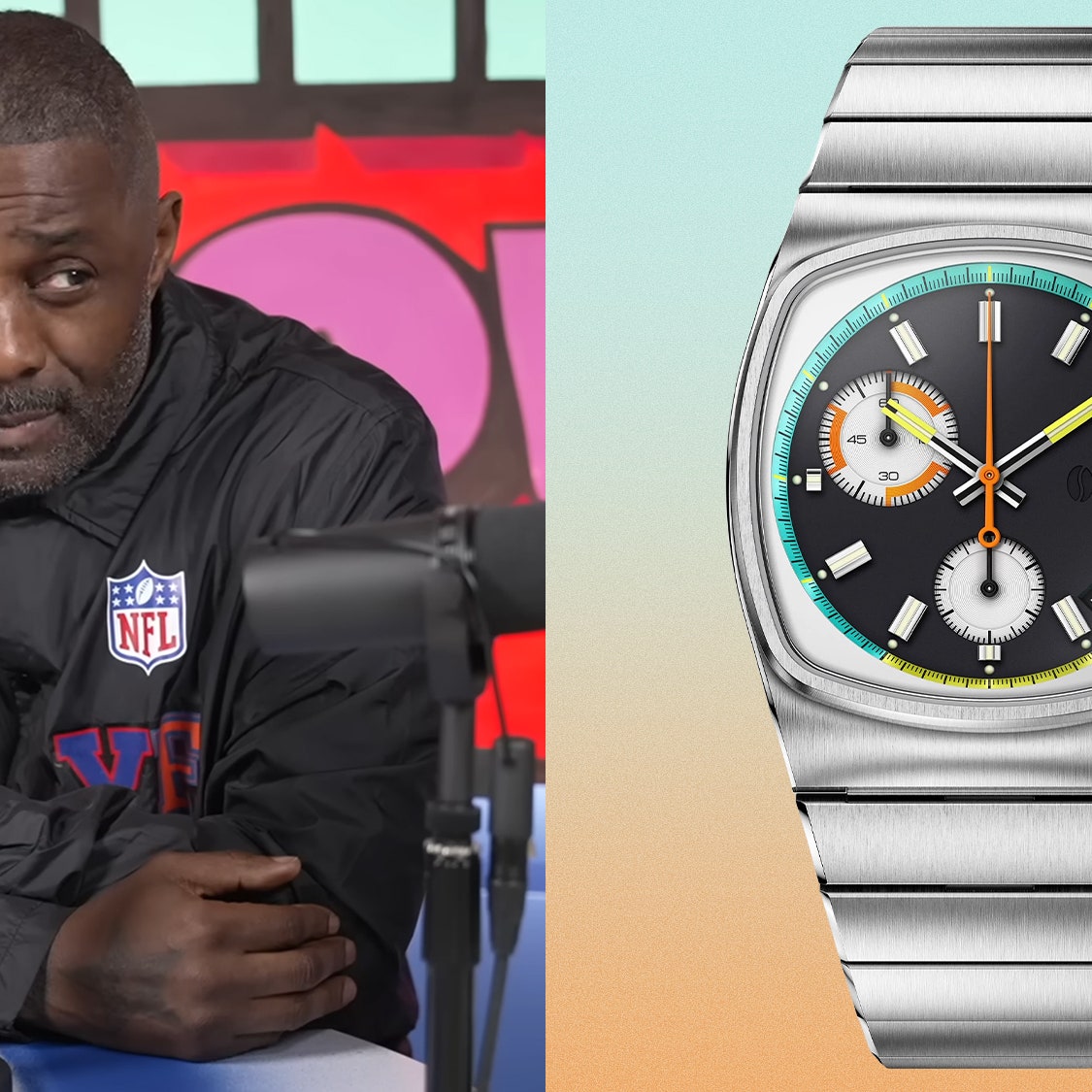 Idris Elba has a new killer watch (and it only costs £360)