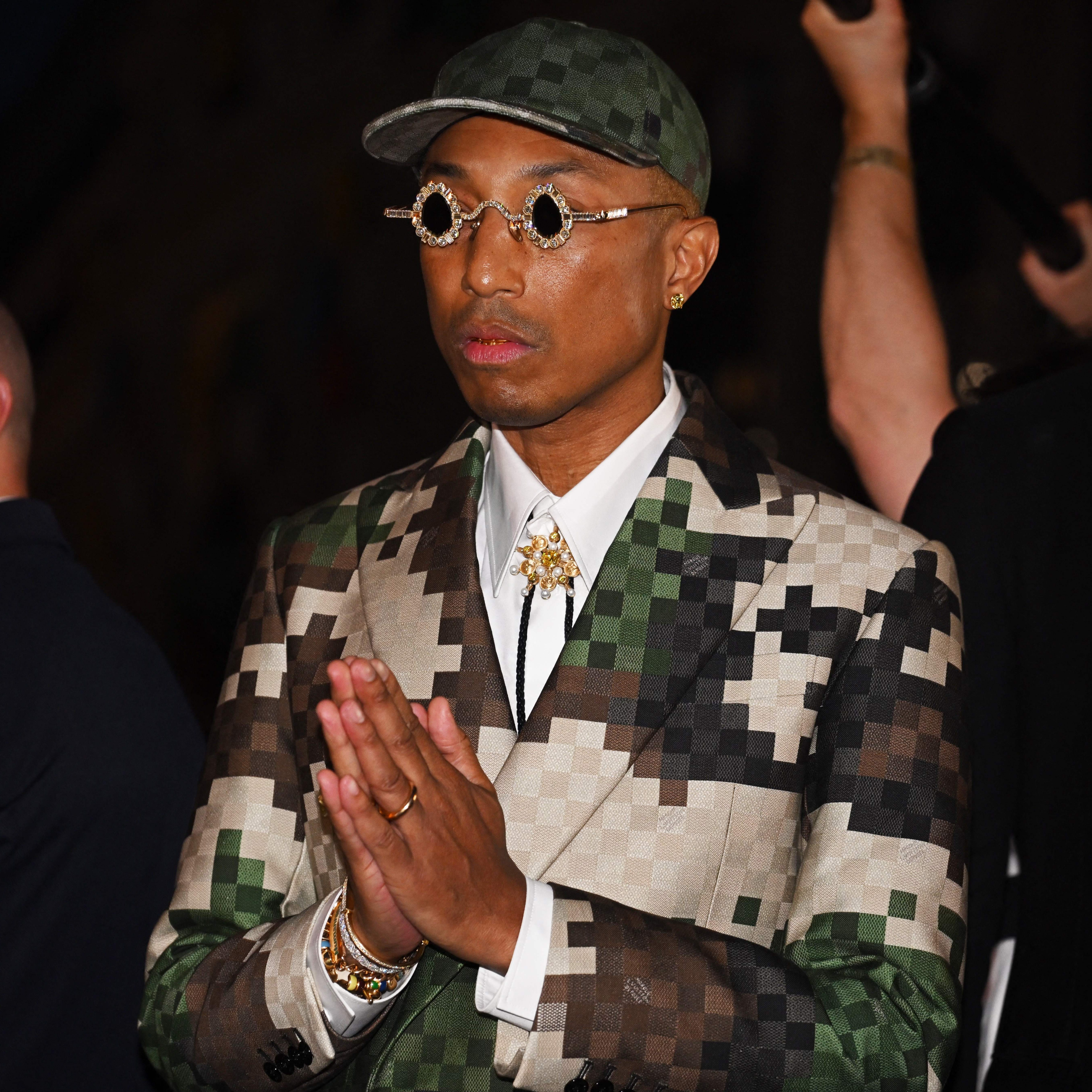 Behind the scenes of Pharrell's Louis Vuitton debut, starring LeBron James, Pusha T, and more