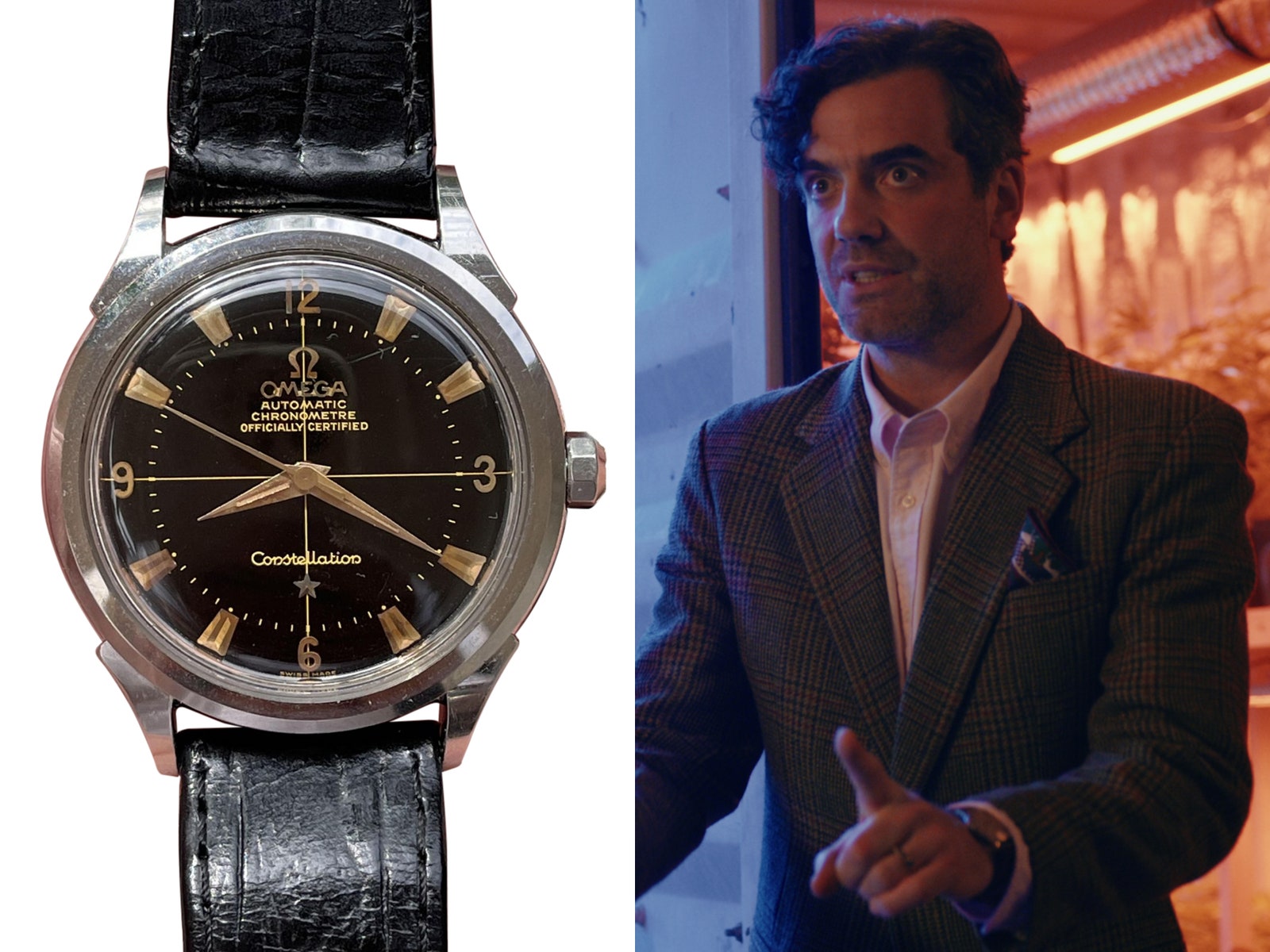 Image may contain Daniel Ings Wristwatch Arm Body Part Person Adult Accessories Jewelry and Ring