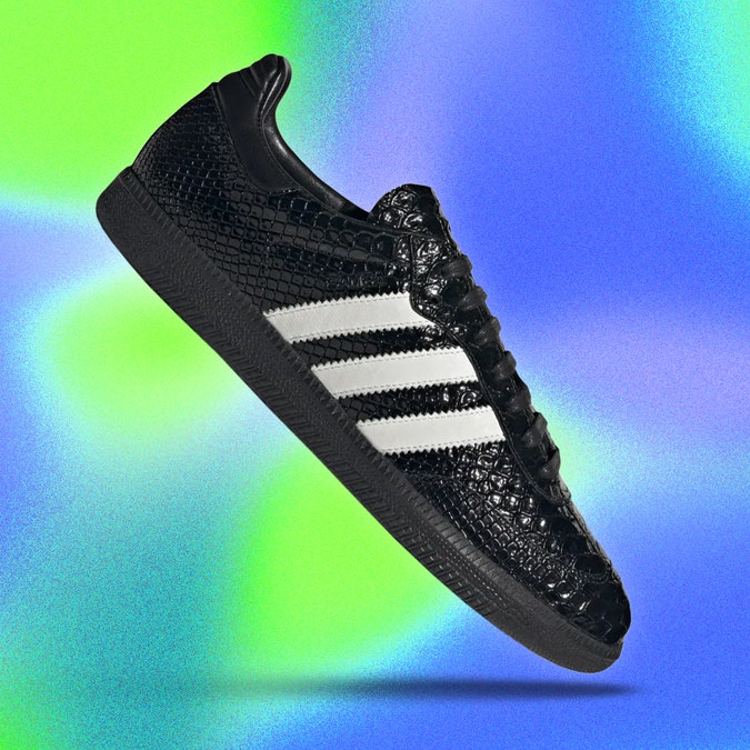 The Adidas Samba OG ‘Black Croc’ is safe from Rishi Sunak