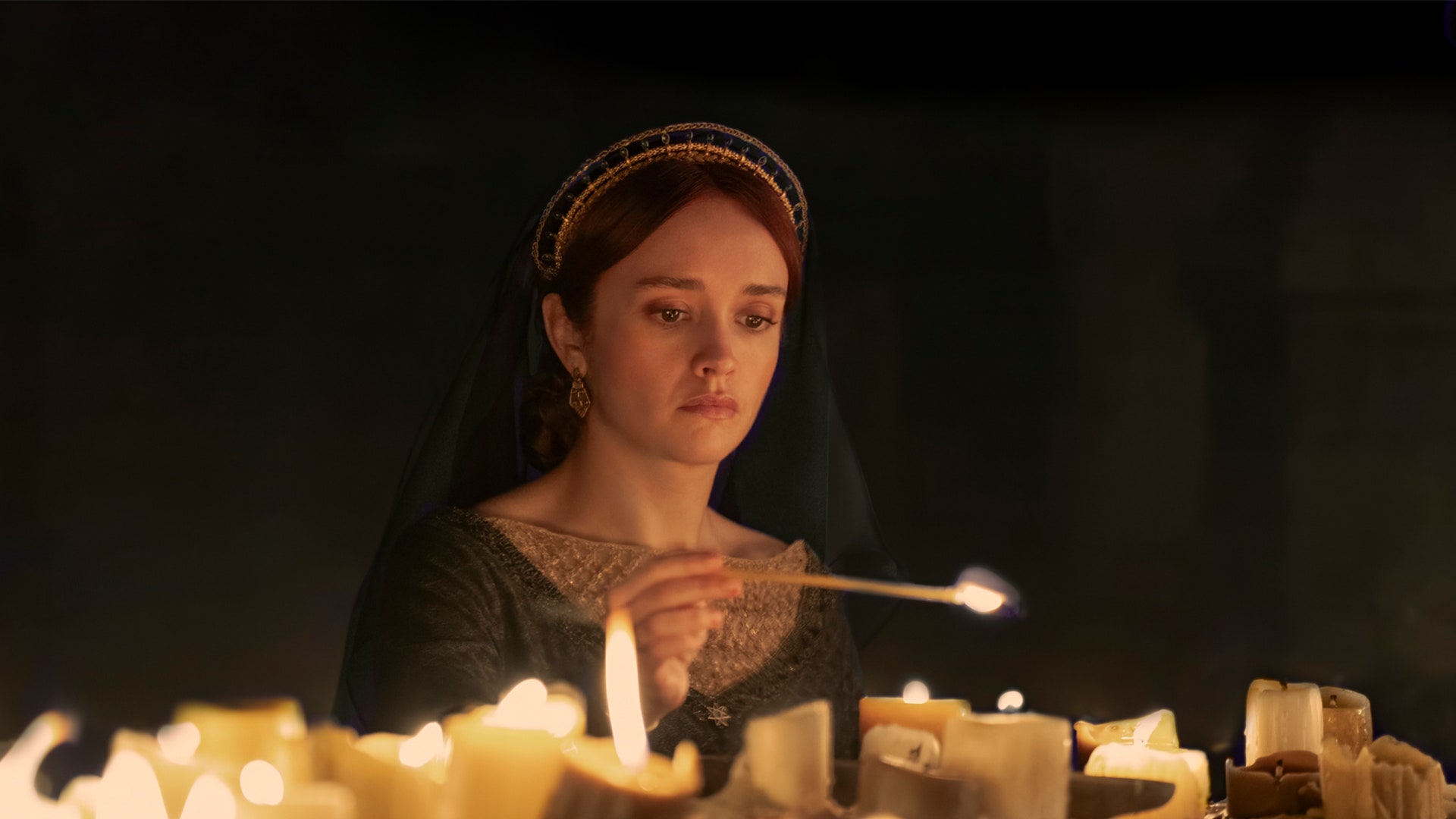 Image may contain Olivia Cooke People Person and Candle