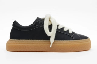 Image may contain Clothing Footwear Shoe Sneaker and Suede