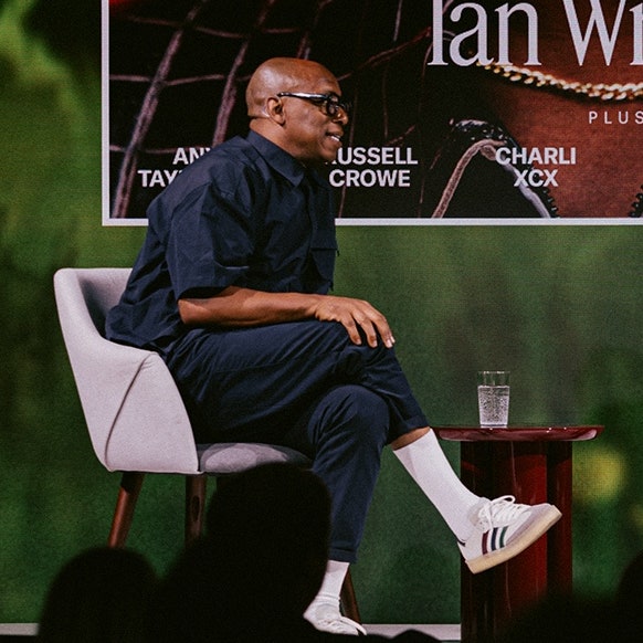 At GQ Heroes 2024, Ian Wright pulled up in one of the greatest Adidas Sambas ever