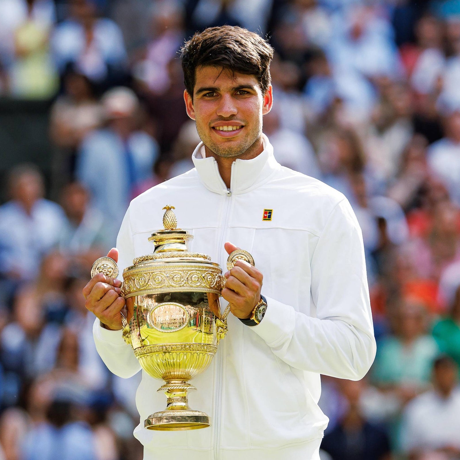 Carlos Alcaraz uso un Rolex fantástico e histórico tras su victoria en Wimbledon