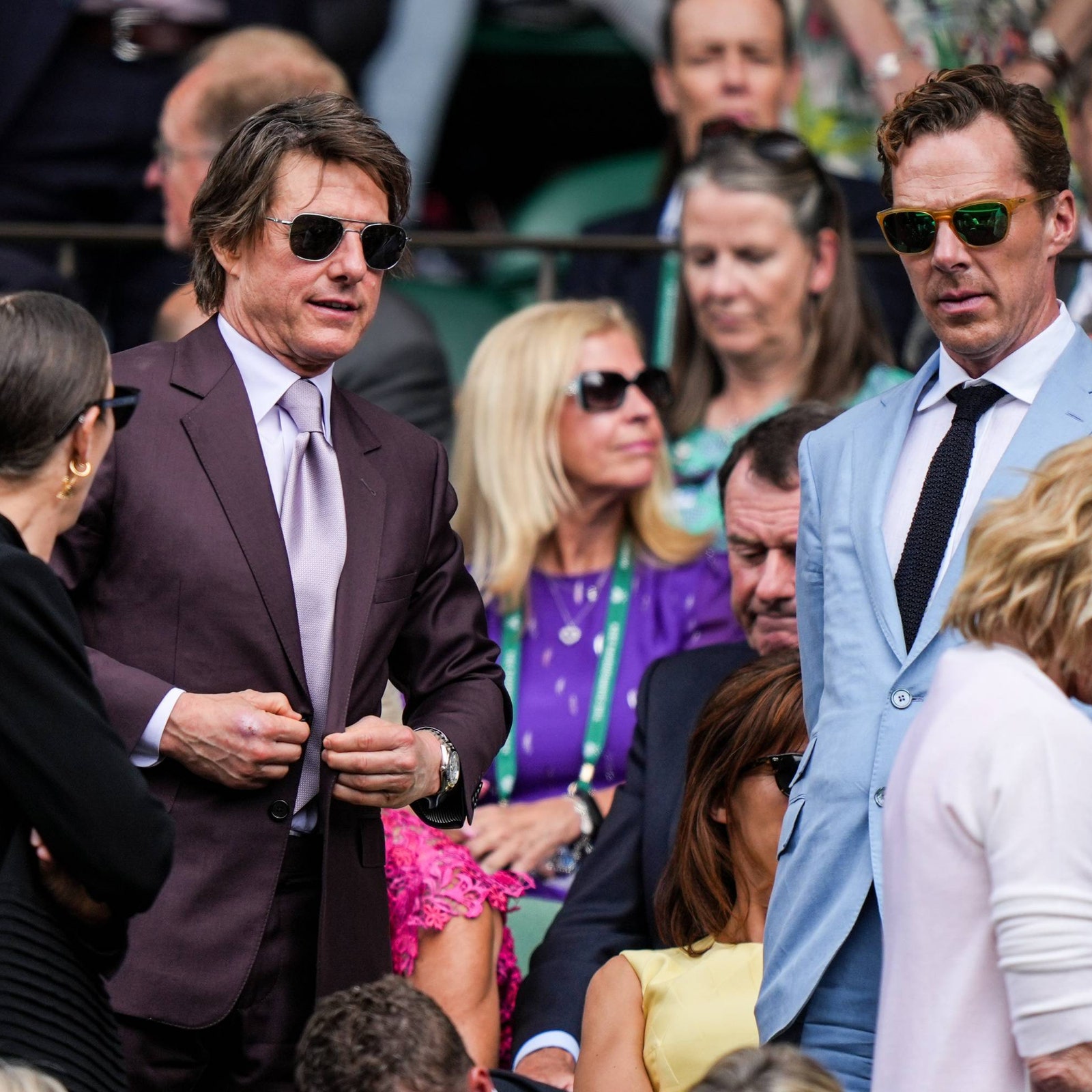 Tom Cruise vistió el mejor traje de Wimbledon 2024