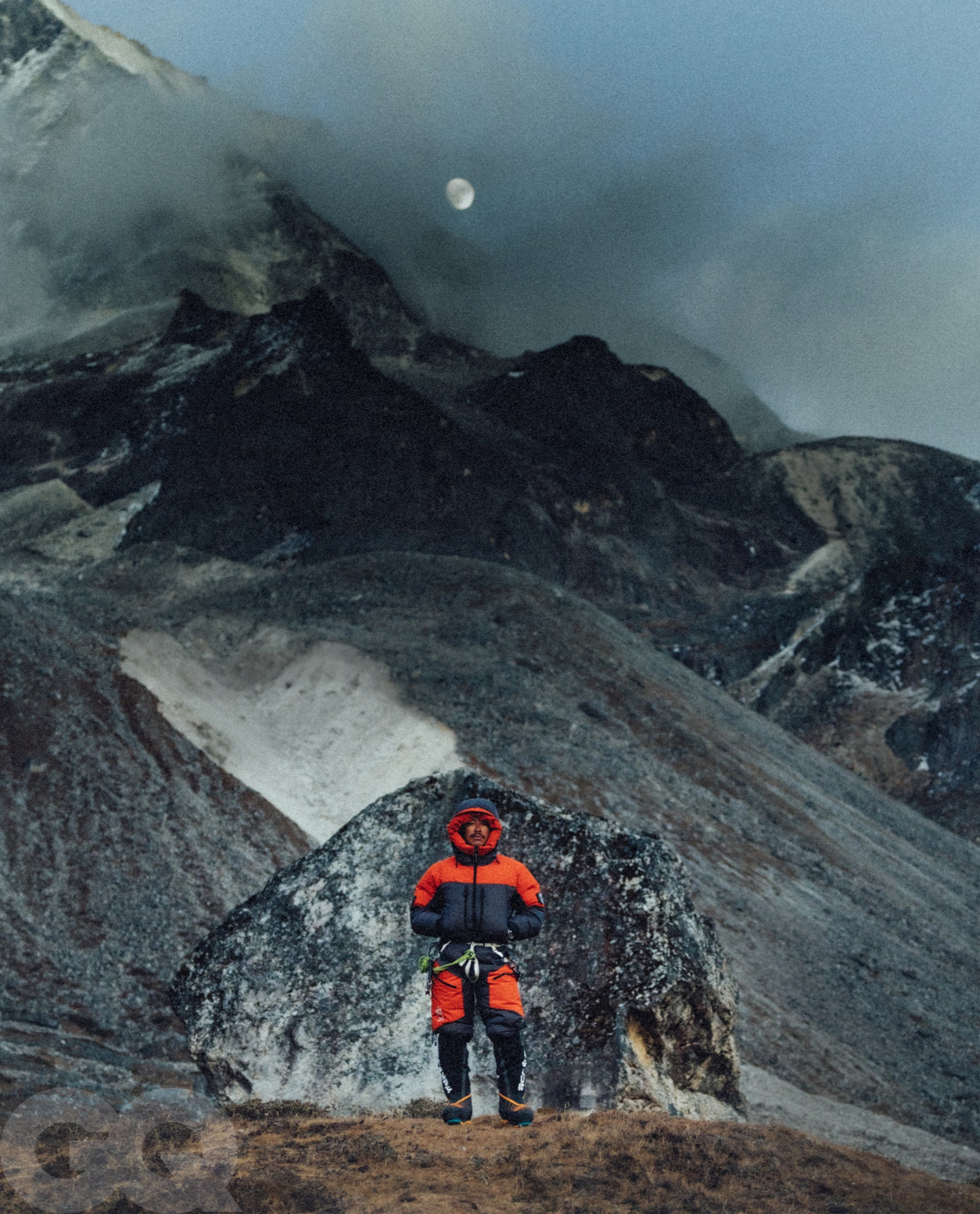 Nims at the base of Ama Dablam.