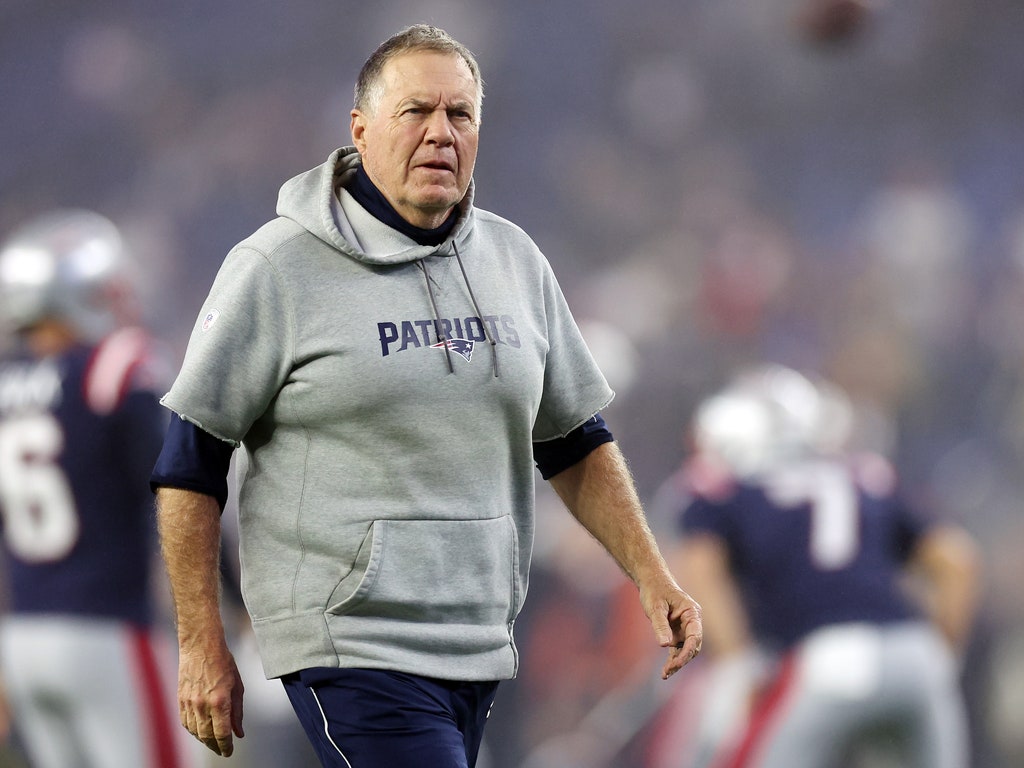 Bill Belichick Wanted Us to Think He Didn't Care About Getting Dressed. His Hoodies Suggested Otherwise