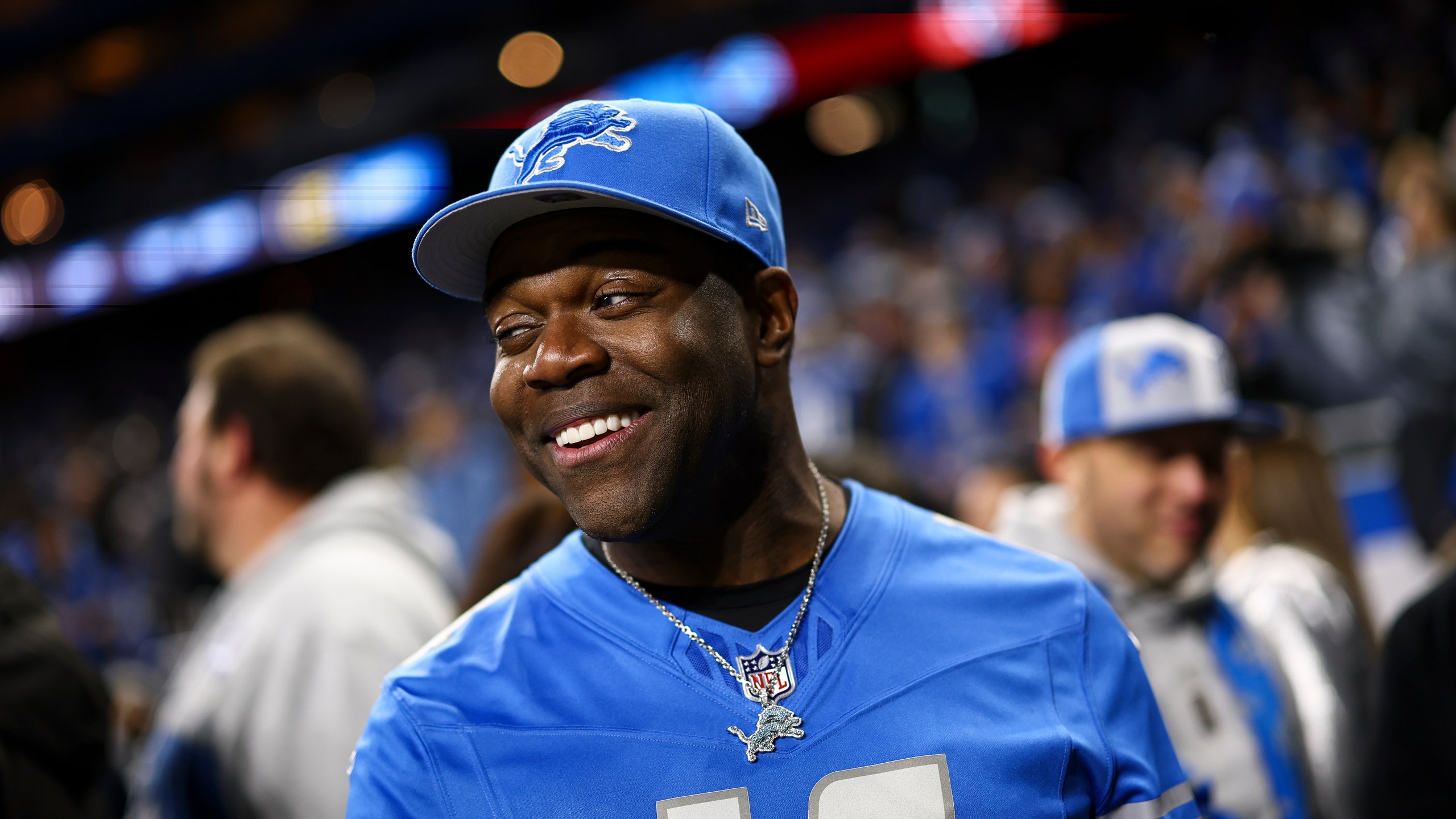 Detroit Superfan Sam Richardson Bleeds Lions Blue