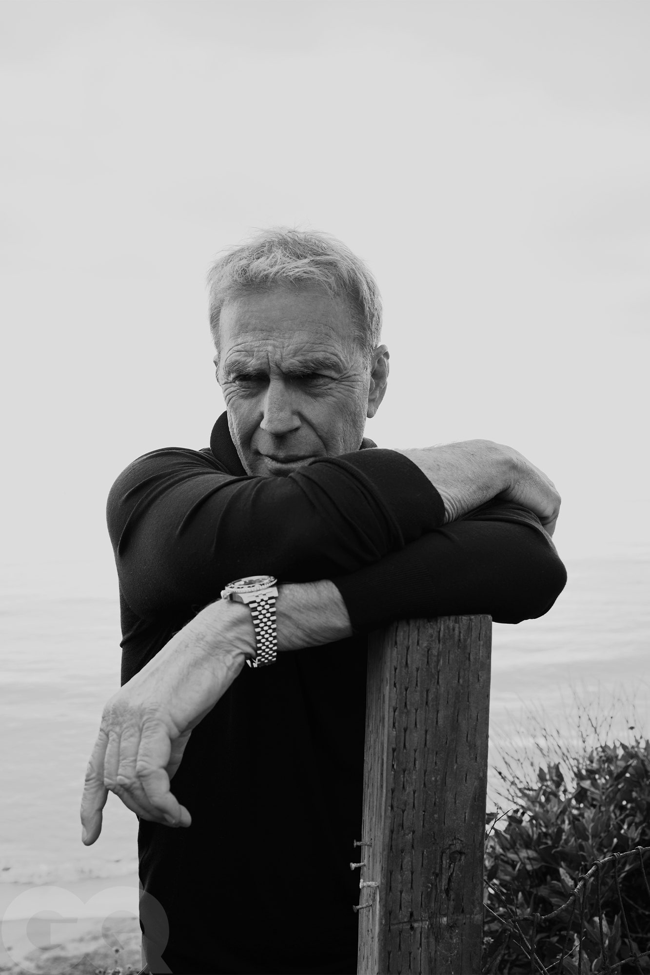 Image may contain Kevin Costner Body Part Finger Hand Person Face Head Photography Portrait and Adult