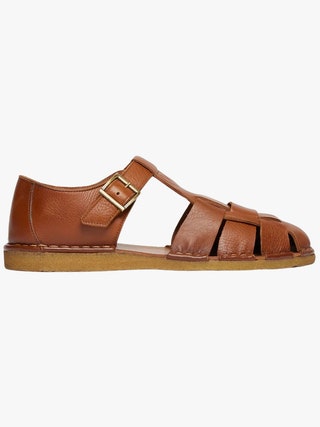 Gardenheir Leather Fisherman Sandals