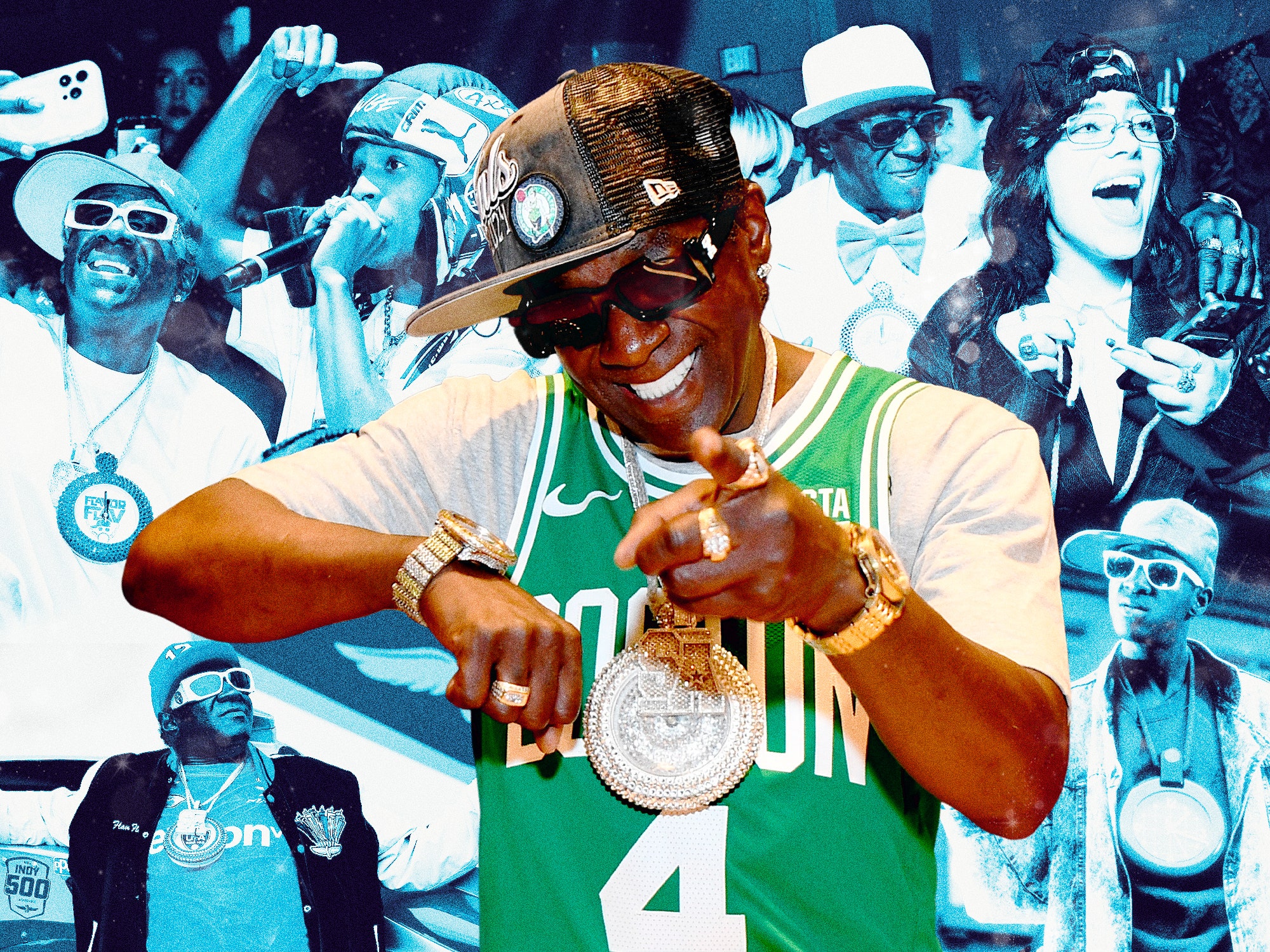 Flavor Flav Is Alive and Well and Cold Lamping in Hollywood