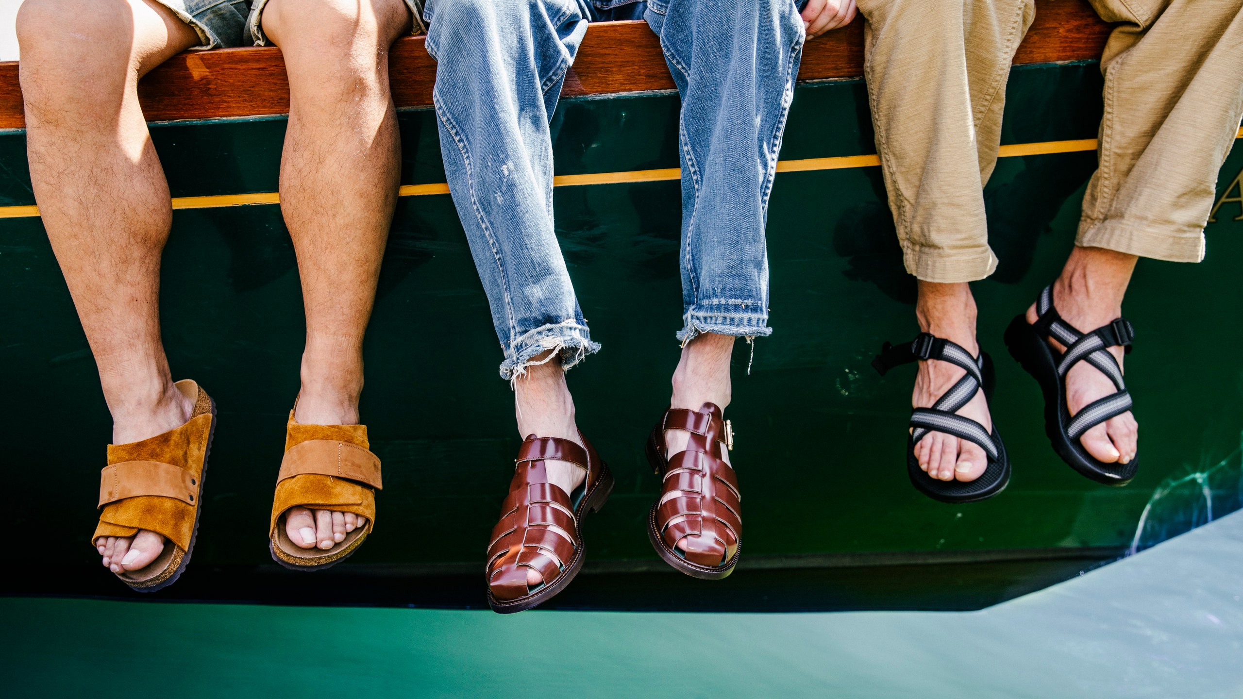 The best sandals for men in 2024.