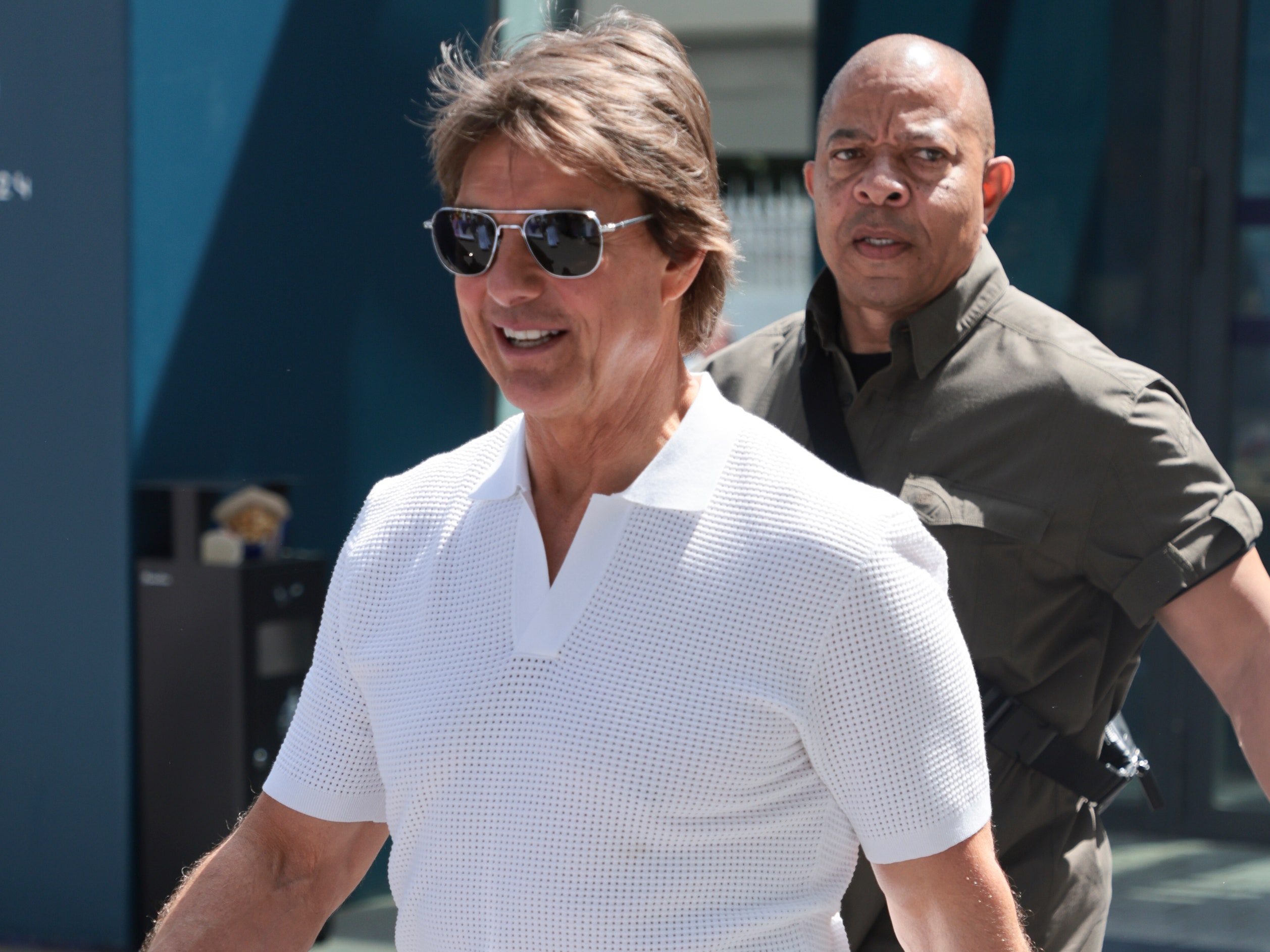 Tom Cruise Knows How to Wear a Stunt-Worthy Summer Shirt