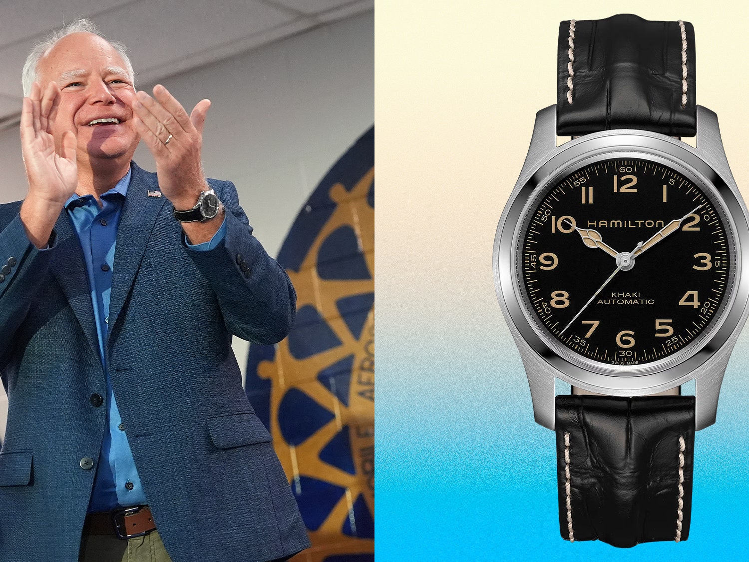 Tim Walz’s Watch Has a Surprising Connection to Interstellar