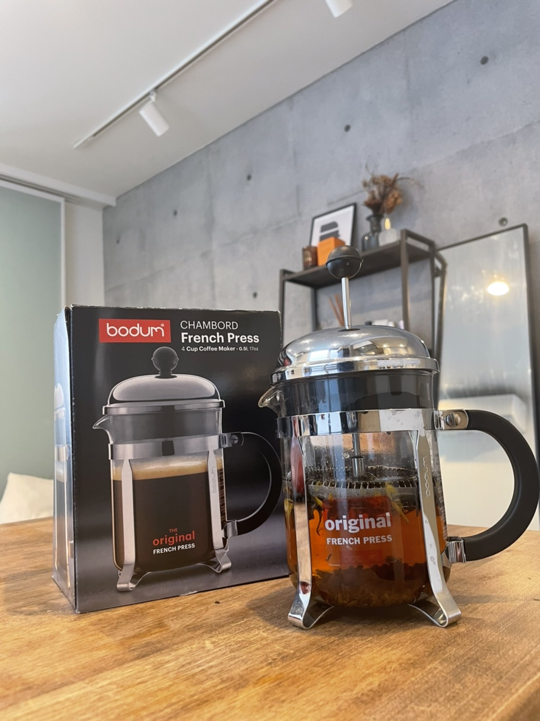 【Amazonブラックフライデーセール対象】BODUM ボダム CHAMBORD シャンボール フレンチプレス コーヒーメーカー 500m