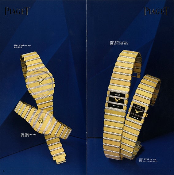 Nouvelles versions de la Piaget Polo