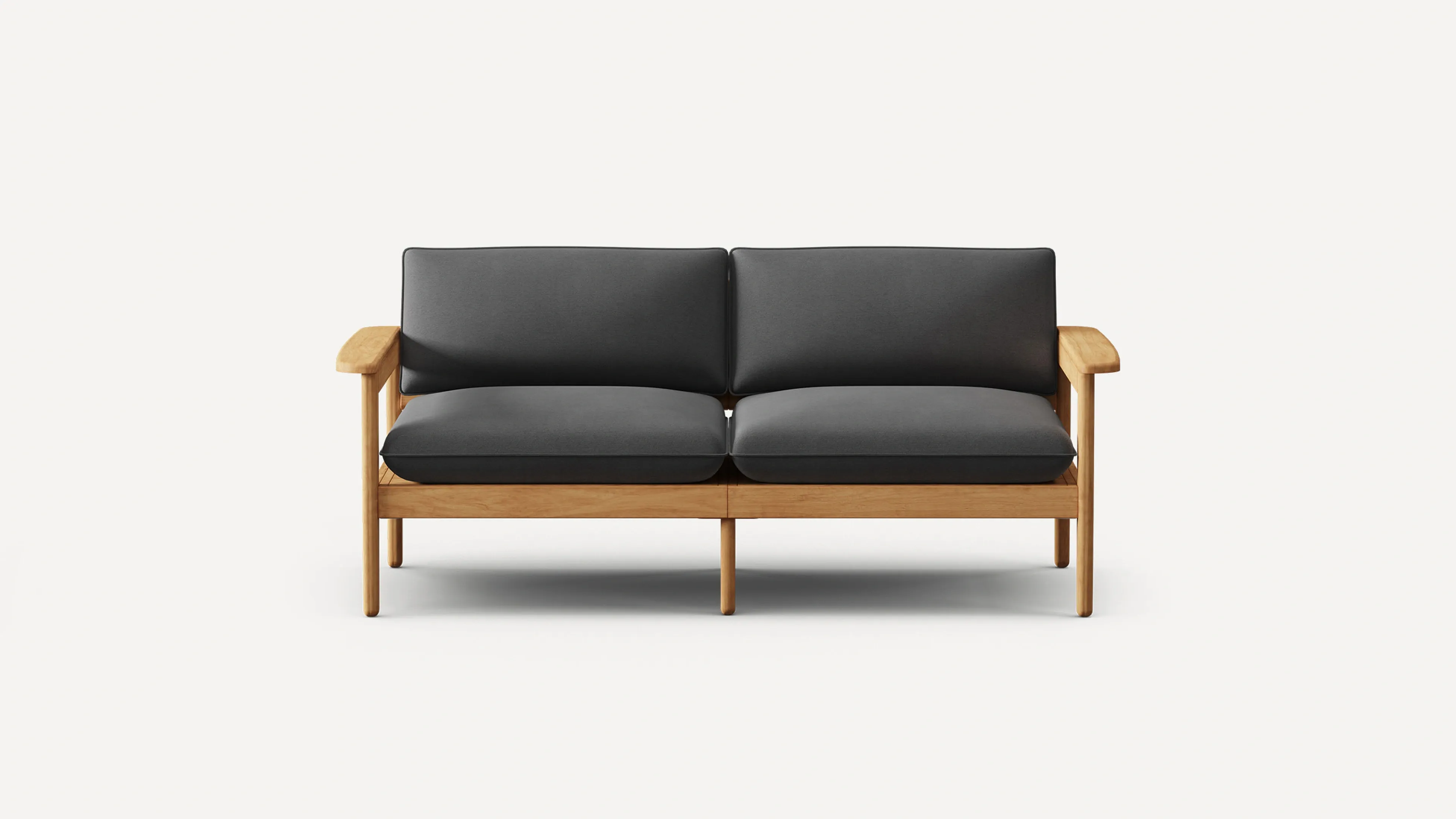 Dunes Teak 2-Piece Sofa