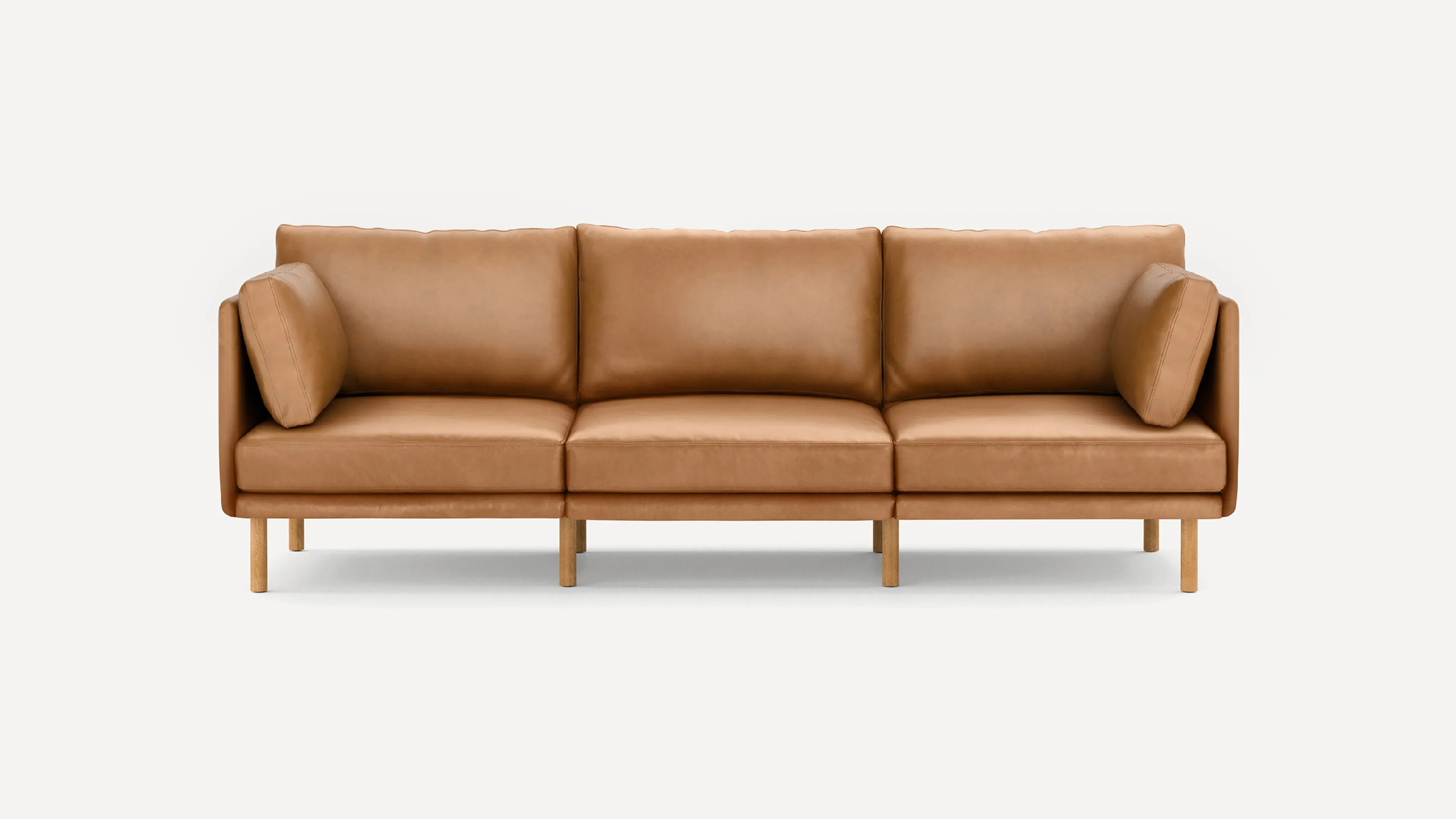 Field Leather 3-Piece Sofa