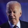 President Joe Biden speaks during a campaign event at Pearson Community Center in North Las Vegas Sunday, Feb. 4, 2024.