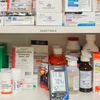 Temperature and humidity are monitored in a medicine cabinet at a medical center in California on Wednesday, May 29, 2024.