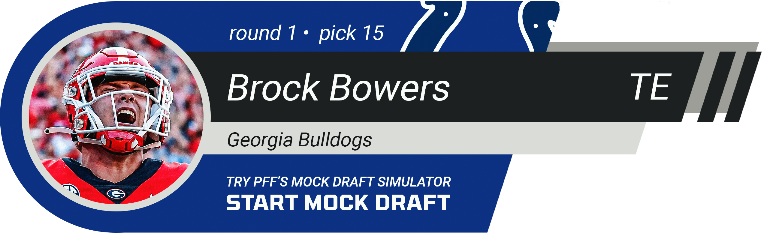 15. INDIANAPOLIS COLTS: TE Brock Bowers, Georgia