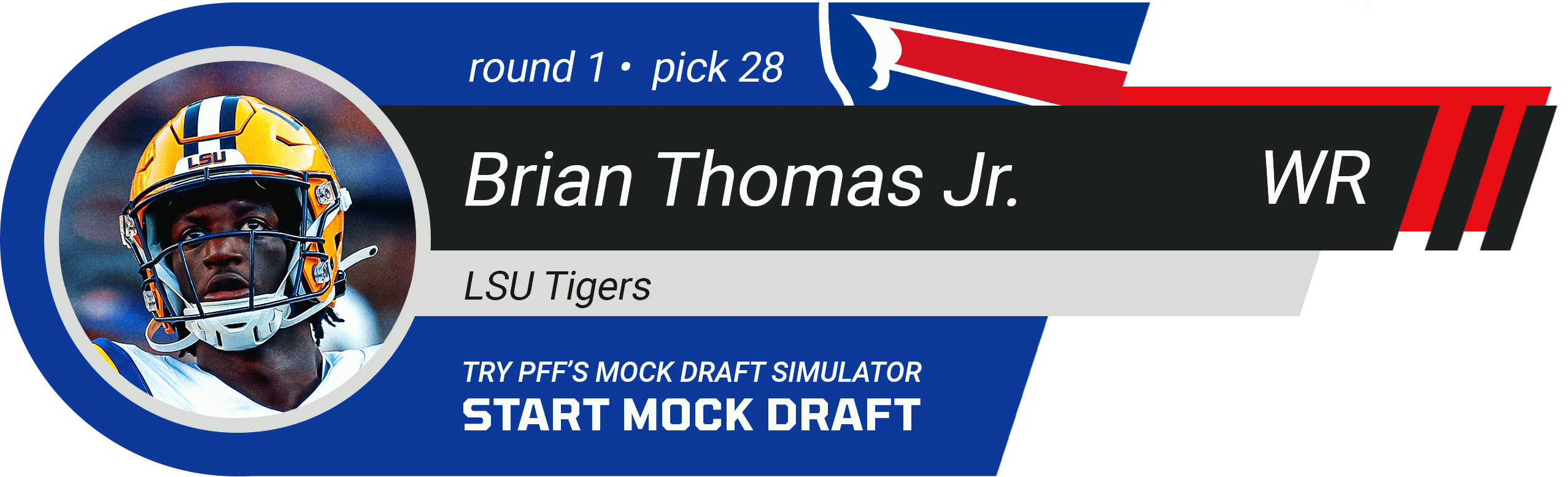 28. BUFFALO BILLS: WR Brian Thomas Jr., LSU