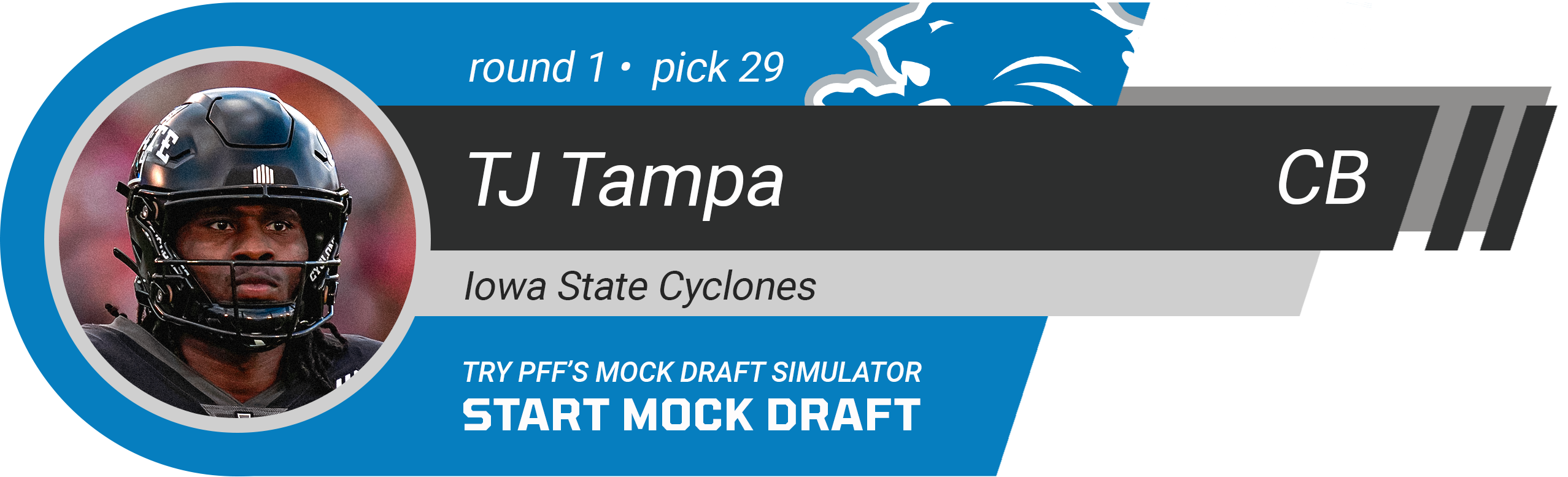 29. Detroit Lions: CB T.J. Tampa, Iowa State