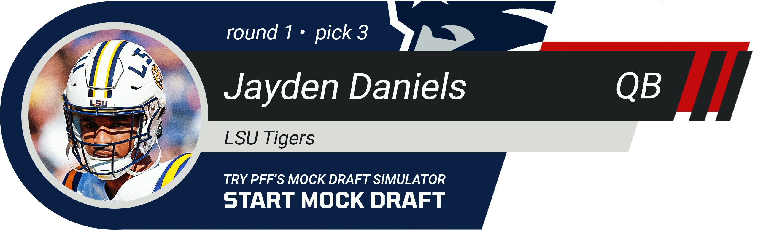 3. NEW ENGLAND PATRIOTS: QB Jayden Daniels, LSU