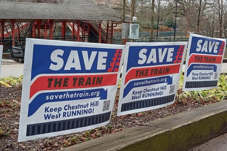 Save the Train Chestnut Hill West update Harrisburg petition