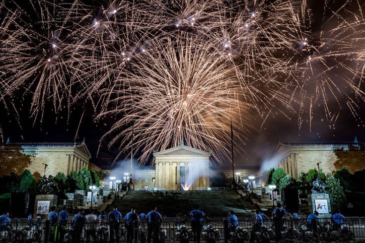 Fireworks Philly Suburbs