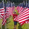 Limited - Child Running Through American Flags