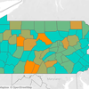 Unacast map coronavirus