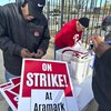 Aramark Strike 76ers playoffs