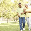 Limited - Senior Couple Walking In Park