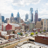 Philly skyline image during summer months