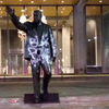 Frank RIzzo Statue Spray Paint