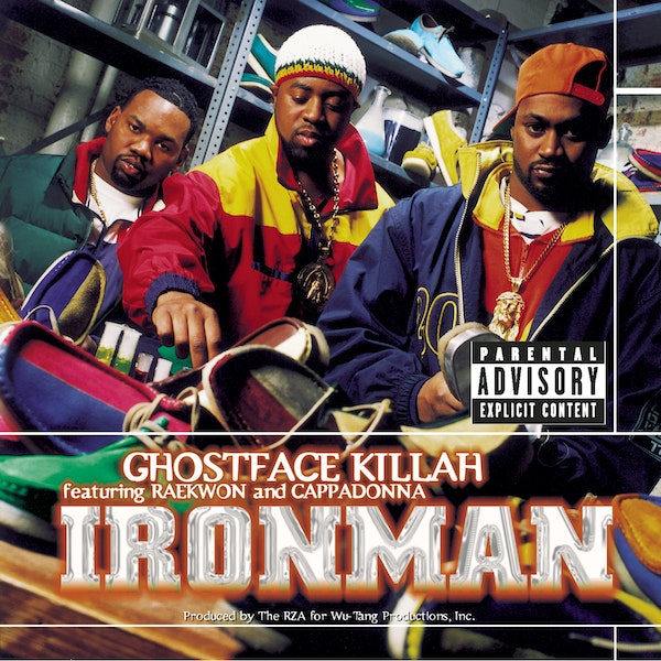 Image may contain Raekwon Cappadonna Human Person Ghostface Killah Advertisement Poster Brochure Paper and Flyer